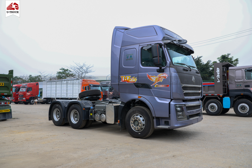 xe đầu kéo Howo Th7 DX 460 cầu láp