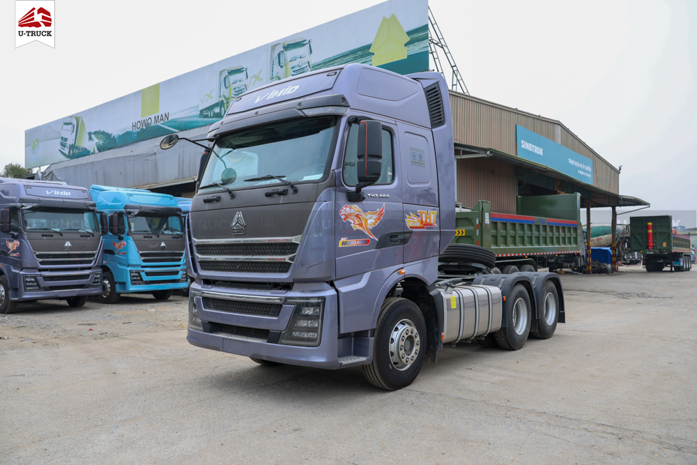 Xe đầu kéo HOWO TH7 DX 460 Cầu láp