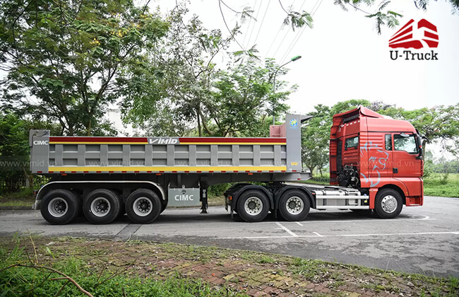 Xe kéo rơ moóc là gì? Phân biệt rơ moóc và sơ mi rơ moóc