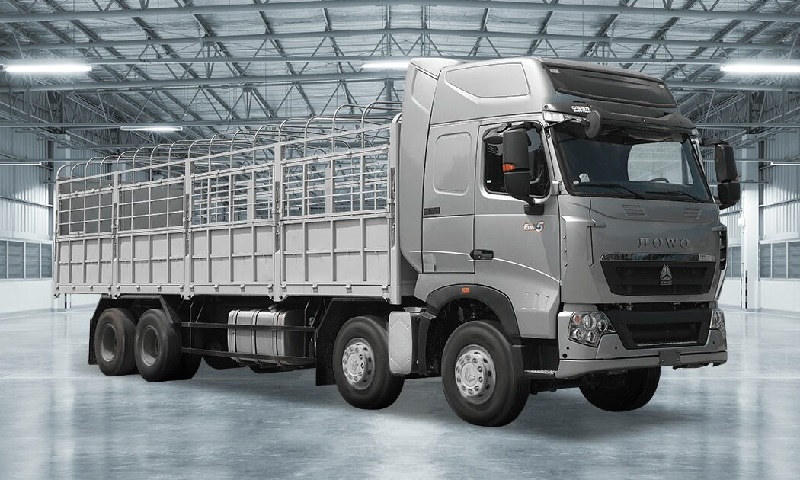 Xe tải thùng HOWO 4 chân – Giá bán và kích thước thùng xe