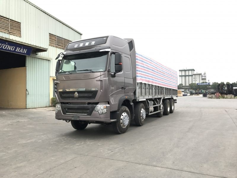 Xe tải thùng HOWO 5 chân – Ưu điểm, hiệu suất, giá bán