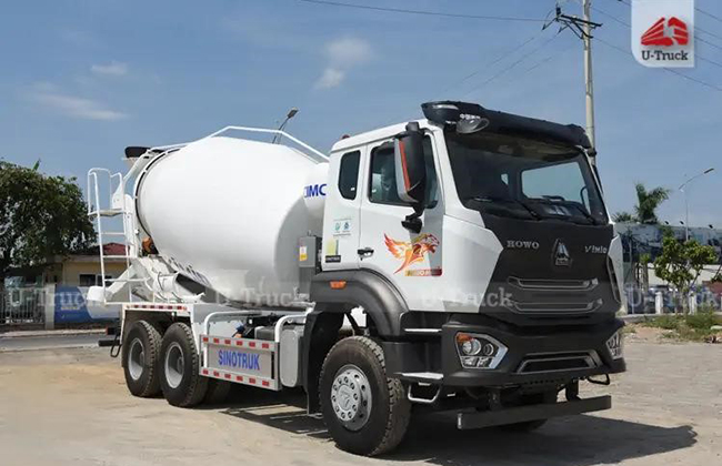 Xe Trộn Bê Tông Tự Hành – Loại Xe Chất Lượng Và Phổ Biến