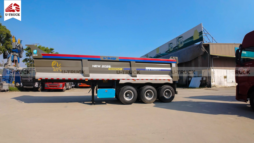 Sơ Mi Rơ Moóc Ben FUSHI Thùng Đúc 8700 