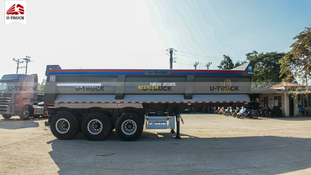 Sơ Mi Rơ Moóc Ben FUSHI Thùng Đúc 8700 