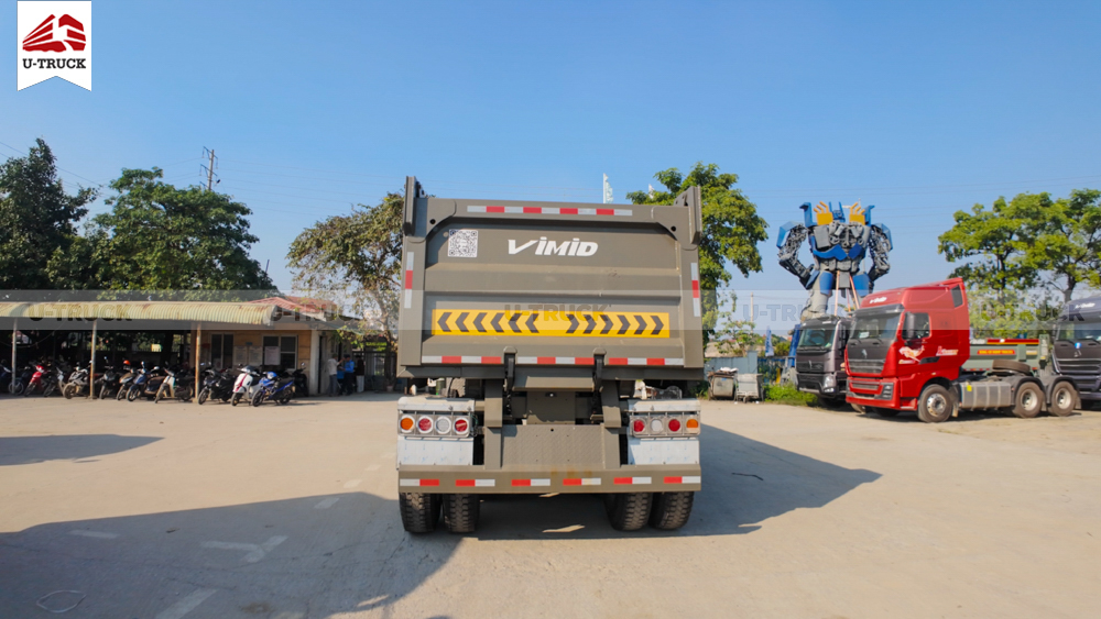 Sơ Mi Rơ Moóc Ben FUSHI Thùng Đúc 8700 