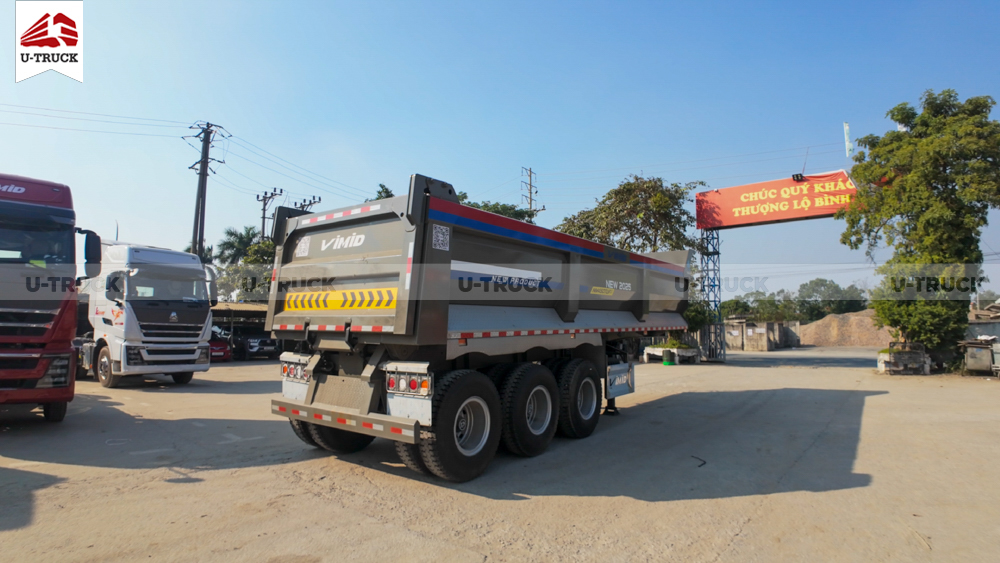 Sơ Mi Rơ Moóc Ben FUSHI Thùng Đúc 8700 