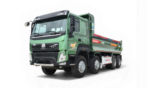 Xe ben Howo V7X 380 8x4 thùng đúc