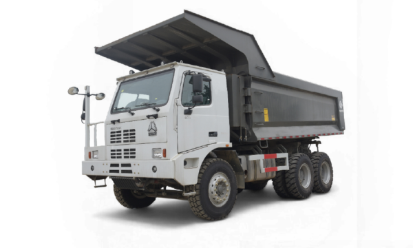 xe ben mỏ HW7D 371 70 tấn thùng đúc