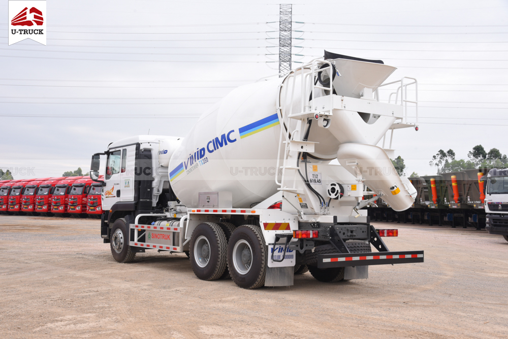 Xe trộn bê tông Howo TX350 6X4 10M3