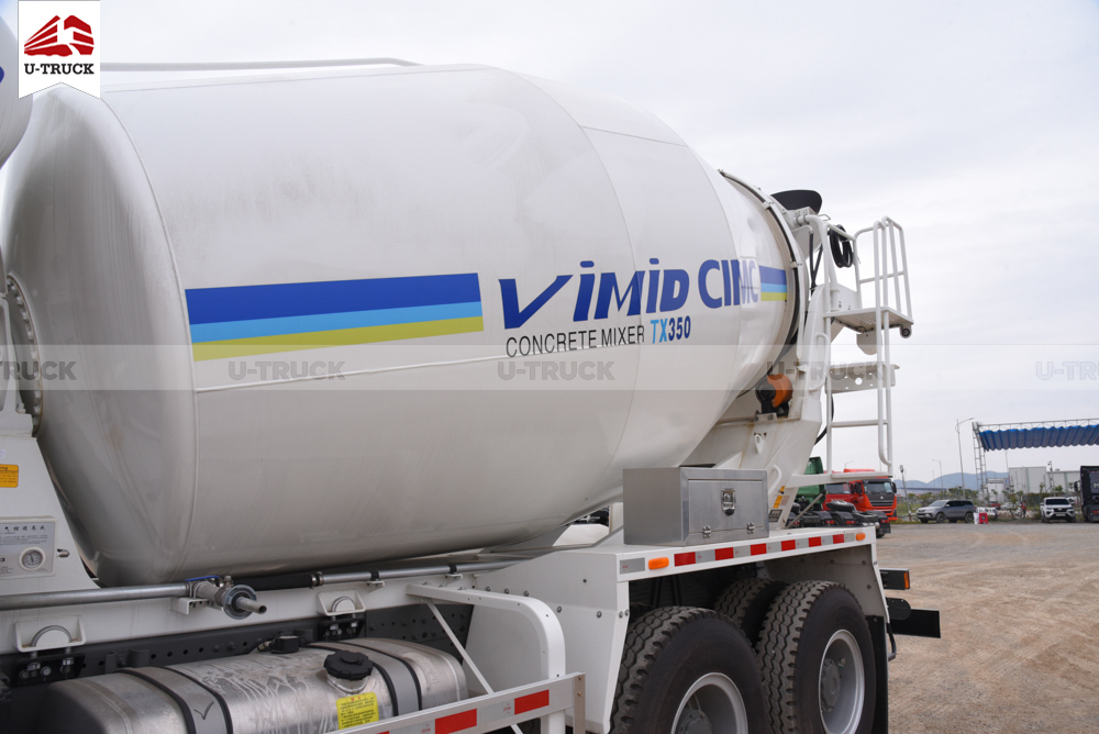 Xe trộn bê tông Howo TX350 6X4 10M3