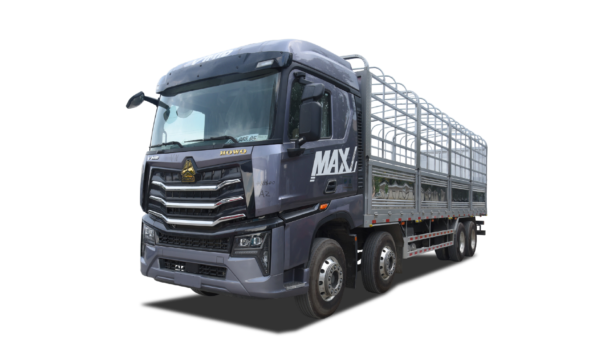 Xe tải HOWO MAX 400 8×4 khung mui nhập khẩu 9m7