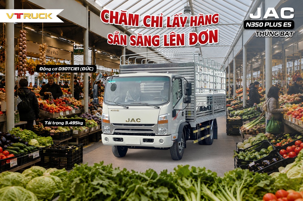 Vtruck đại lý phân phối xe tải JAC uy tín