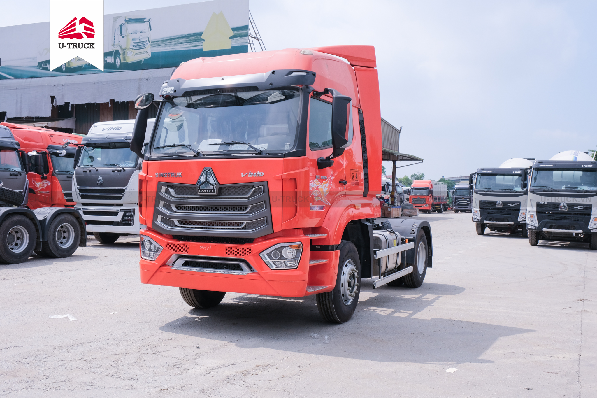 Xe đầu kéo HOWO NX 280 cầu láp