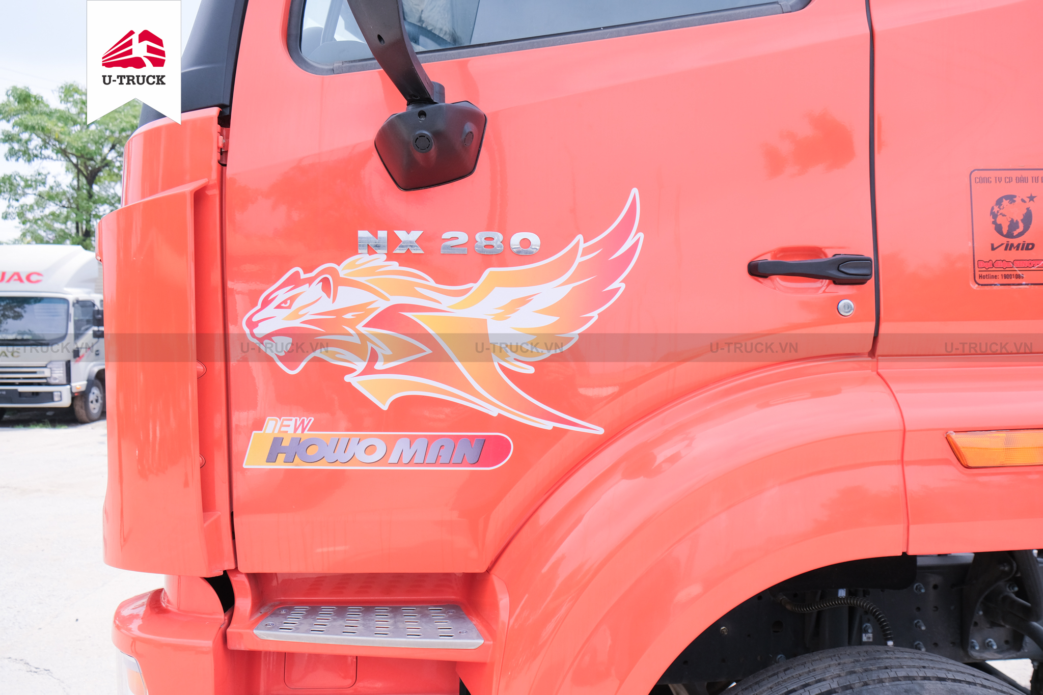 Xe đầu kéo HOWO NX 280 cầu láp