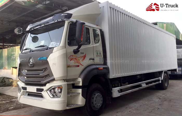 Hình ảnh Xe Tải VX 4x2 Thùng Công 3CH 9m8