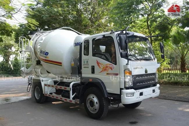 Hình ảnh xe chở bê tông