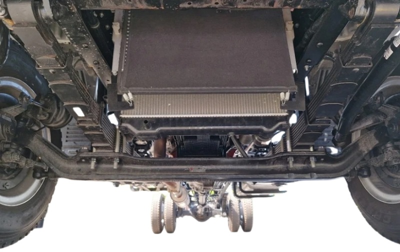 Cầu trước chịu tải 5,5 tấn