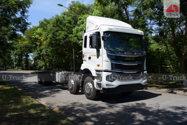 Xe tải A5 8x4 sát xi