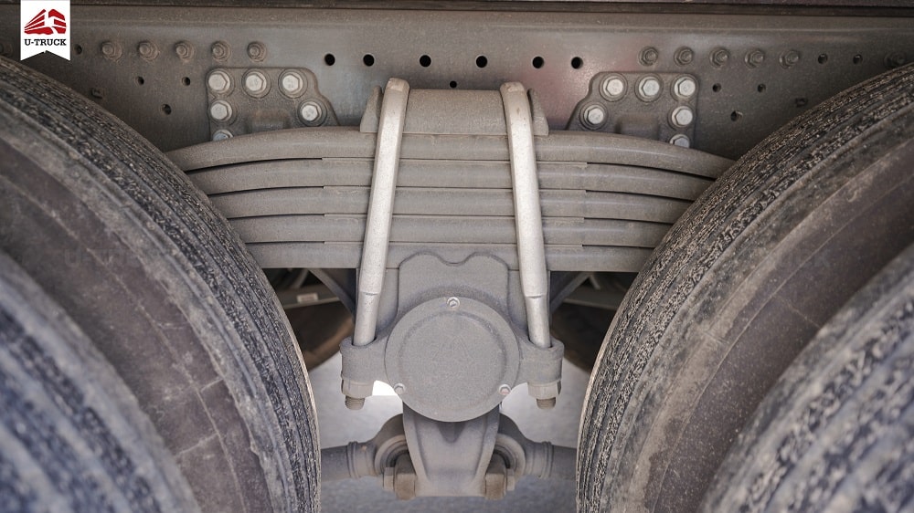 Hệ thống treo xe howo max 280 6x2 khung mui