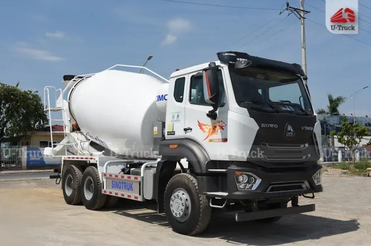 Hình ảnh xe chuyên dùng trộn bê tông