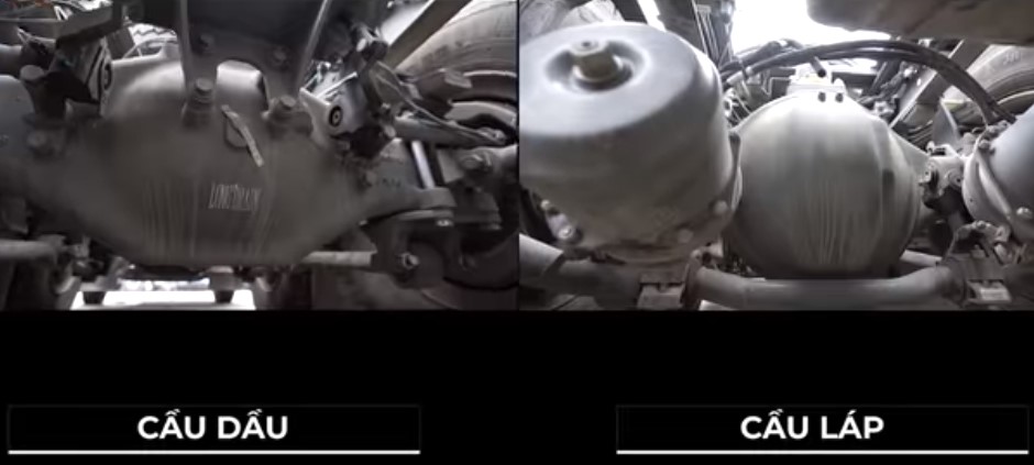 So sánh cầu dầu và cầu láp