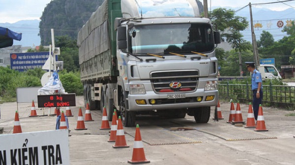 Chở đúng tải trọng xe