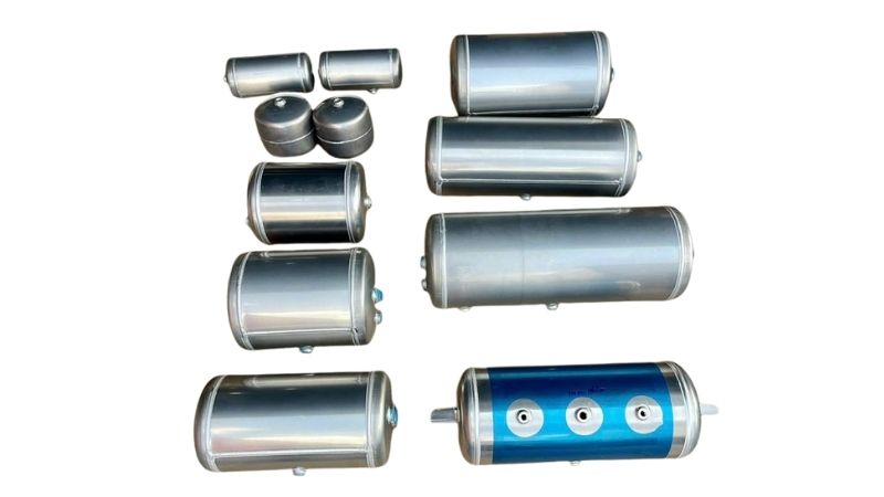 Dung tích bình hơi xe tải