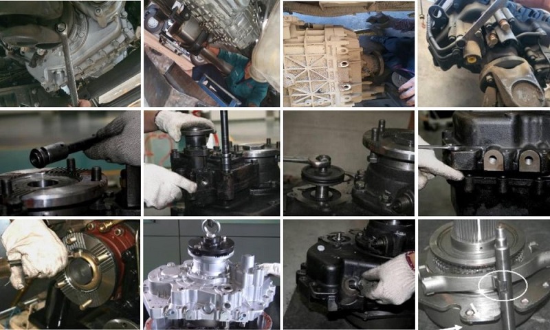 Cách tháo lắp bộ chuyển tầng