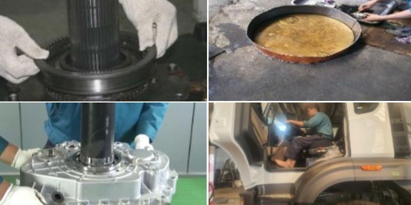 Vệ sinh, kiểm tu, lắp ráp và nổ máy kiểm tra