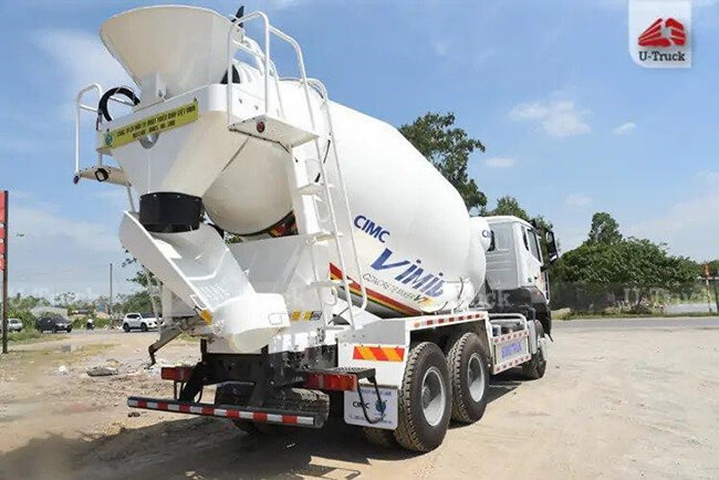 Đặc điểm cấu tạo của xe trộn bê tông