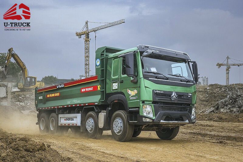 Sản phẩm xe ben HOWO V7X