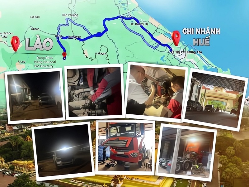 Hành trình hỗ trợ khách hàng tại Lào của chi nhánh Huế