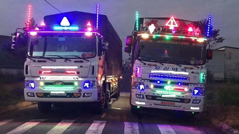 Hình ảnh khác của chiếc xe tải đã được độ