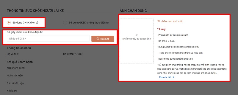 Tra cứu thông tin sức khỏe