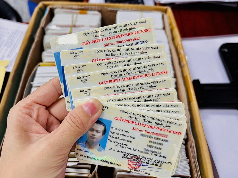 Các trường hợp cần đổi GPLX