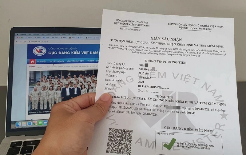 Cách gia hạn đăng kiểm tự động