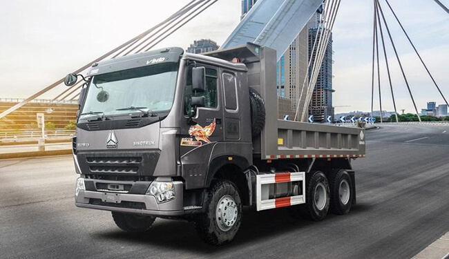 Giá xe ben 10 tấn Howo V7G