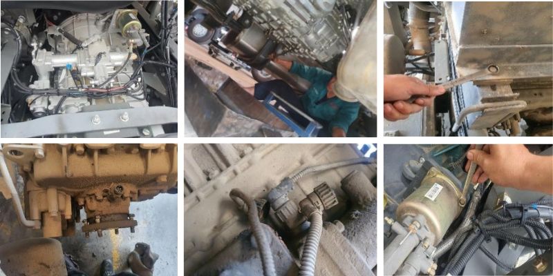 Kiểm tra và hạ hộp số