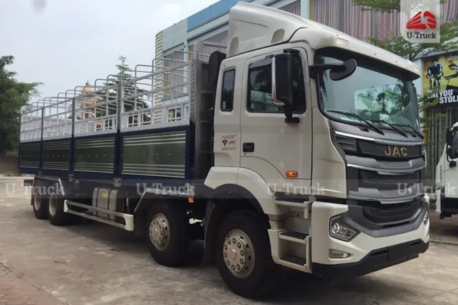 Xe tải JAC A5 8x4 mui bạt 9m7