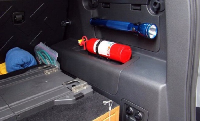 Xe tải cần được trang bị bình chữa cháy