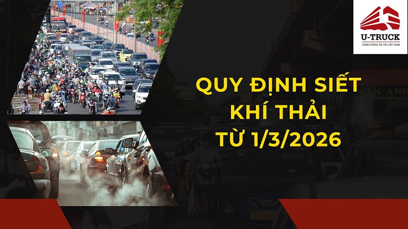 Quy định siết khí thải từ 1/3/2026 có ảnh hưởng đến nhiều doanh nghiệp, cá nhân