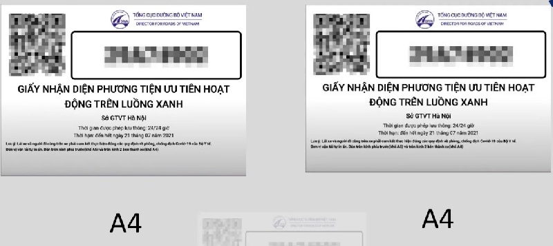 Đăng kí luồng xanh xe tải