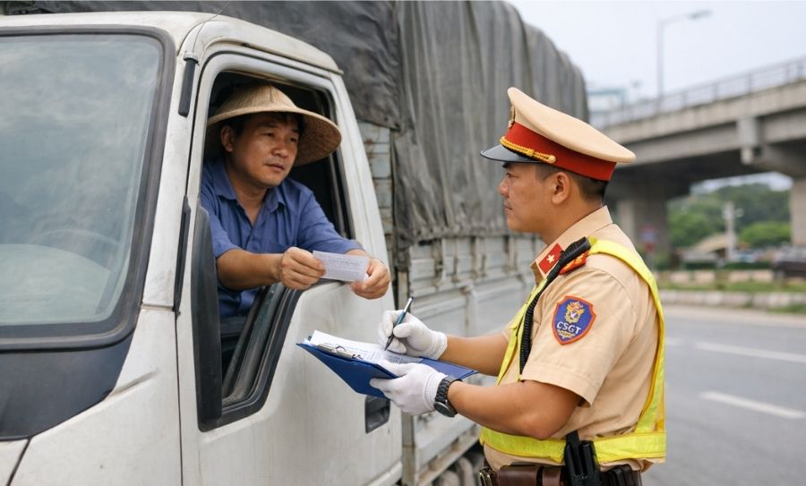 Xử lý vi phạm tốc độ