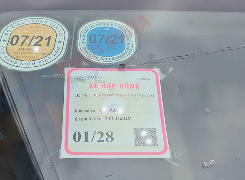 Vị trí dán phù hiệu