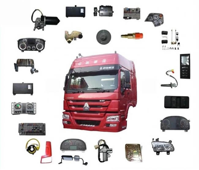 Phụ tùng xe đầu kéo Howo