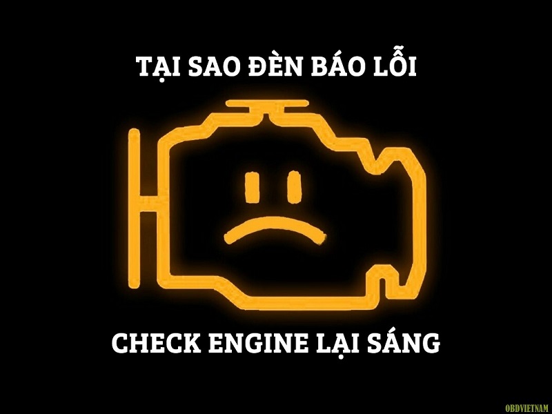 Nguyên nhân xe báo lỗi động cơ