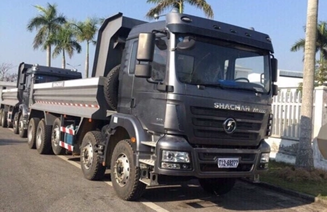 Xe ben 5 chân Shacman