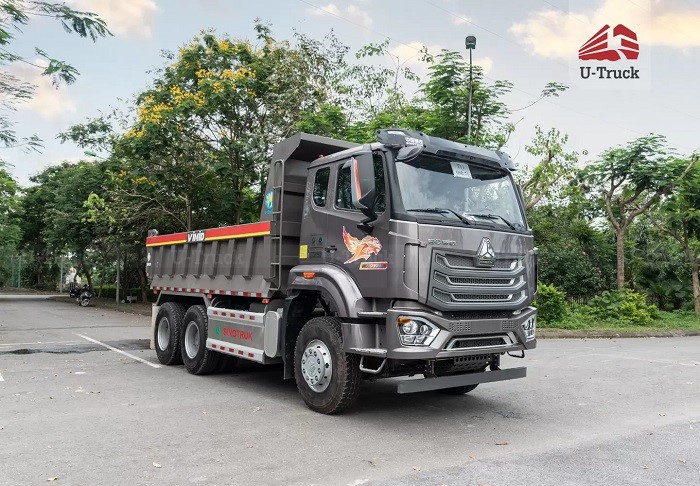 Xe ben HOWO NX 350 6X4 thùng đúc