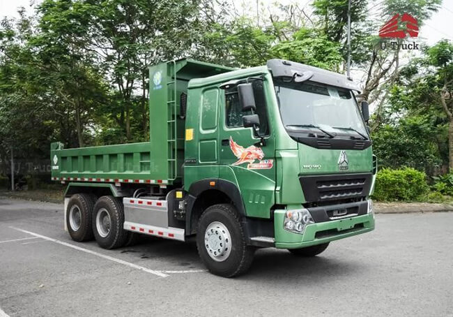 Xe ben V7G 6x4 thùng vuông – phiên bản 2022