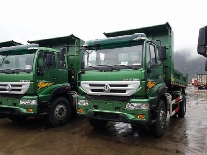 Xe ben hổ vồ 2 chân